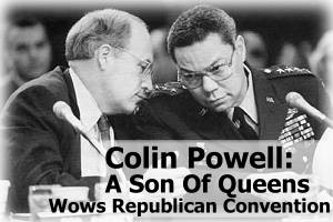 Colin Powell: A Son Of Queens Wows Republican Convention